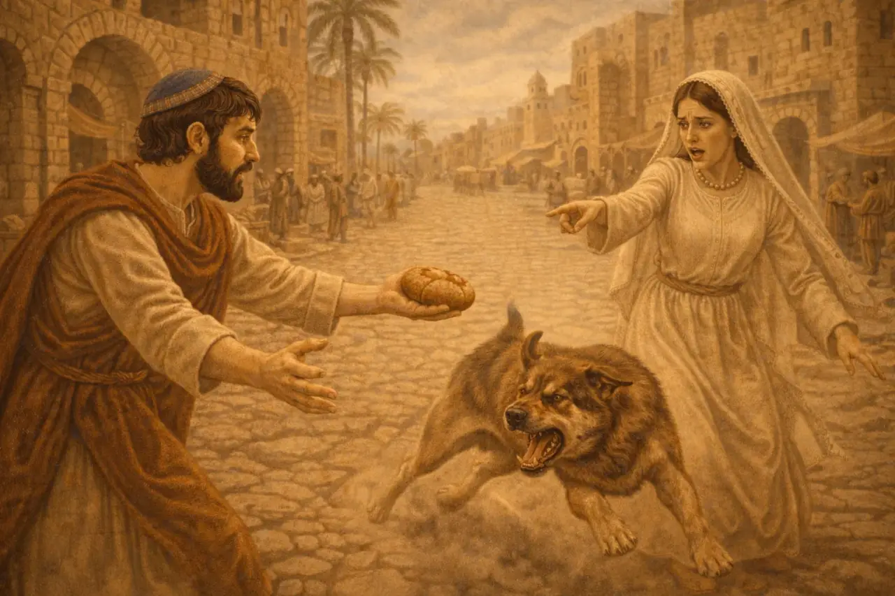 מתוך הסוגיה: תנהו לכלב